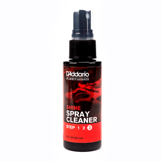 Spray Cleanner Shine Daddario para limpieza de guitarra