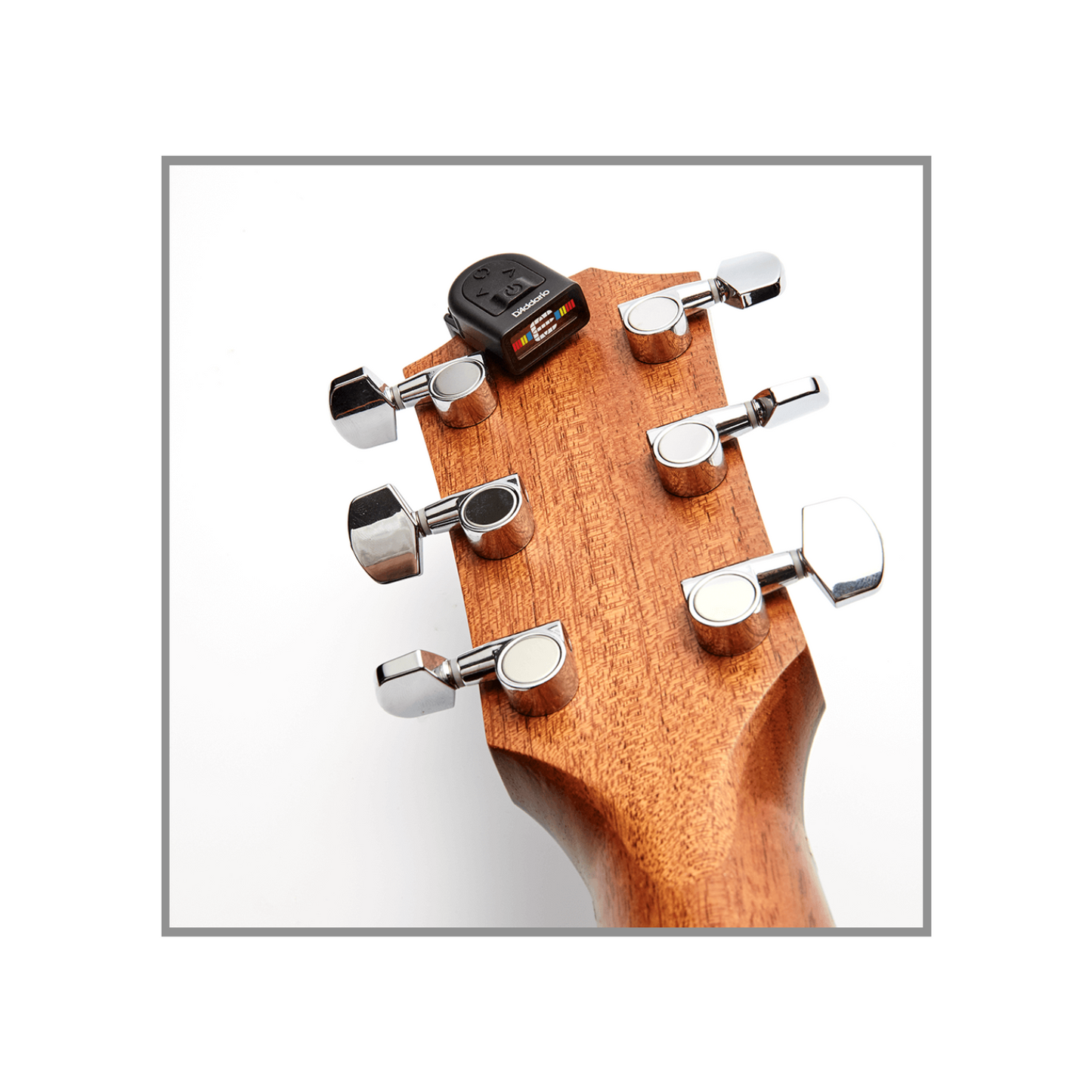 D'Addarío Afinador Guitarra Micro Tuner Clip Negro PW-CT-12TP