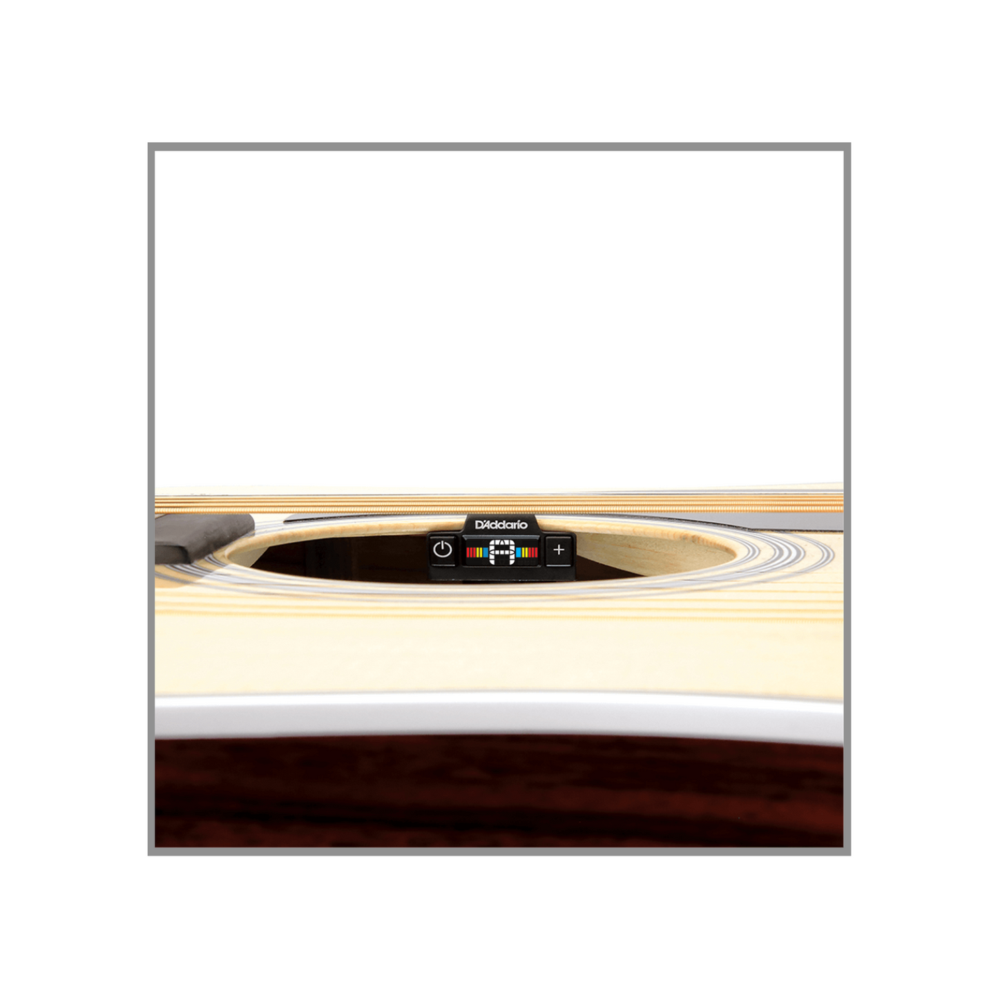 D'Addarío Afinador Guitarra Micro Soundhole Tuner PW-CT-15