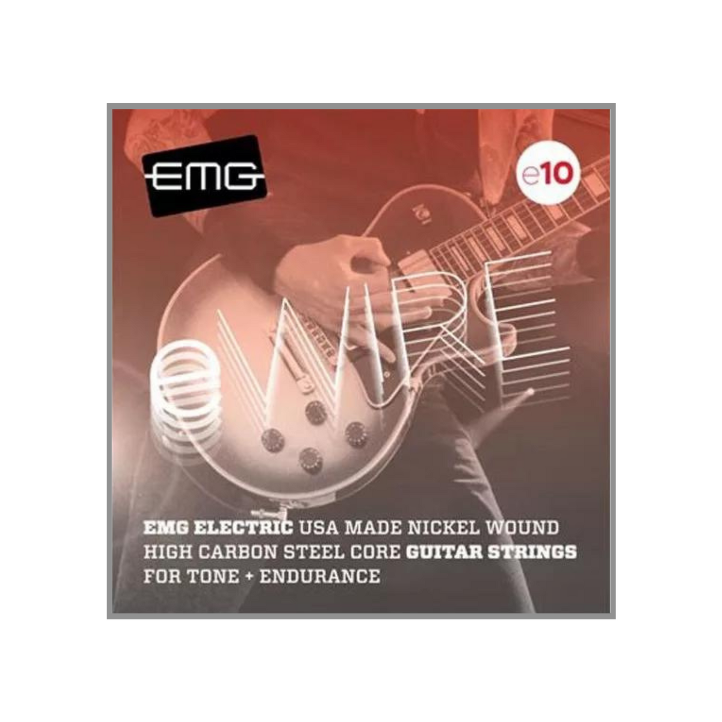 EMG Electric Guitar Strings Ewire 10/46 Carbon