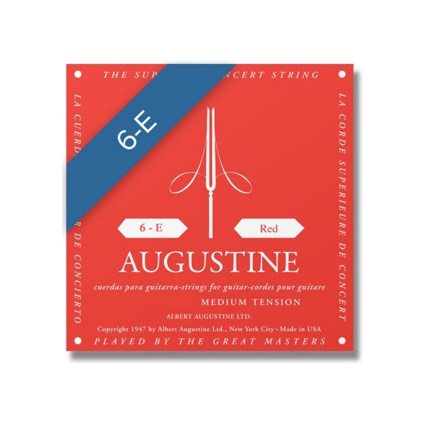 Augustine Red 6ª cuerda (E) .0425