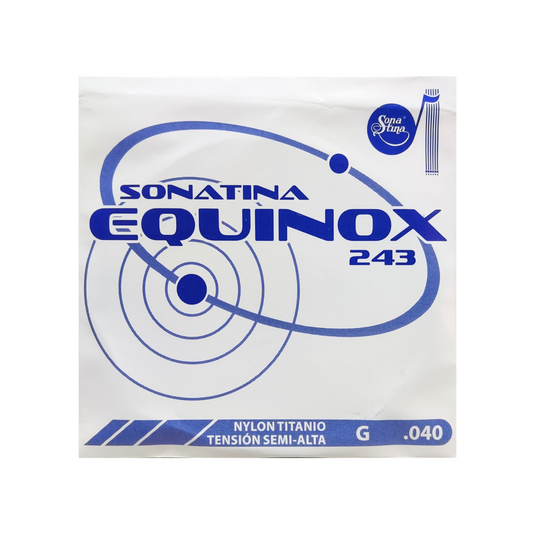 Sonatina Equinox Titanium 243 Cuerda (G) .040