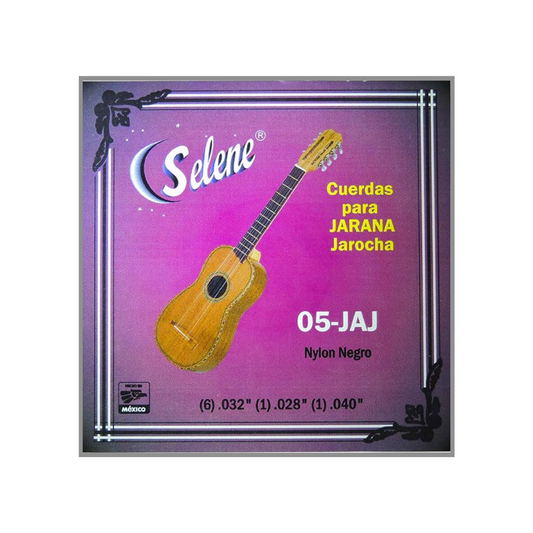 Selene Cuerdas Jarana Jarocha Nylon Negro 05-JAJ