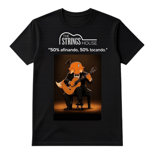 Playera "50% afinando, 50% tocando"