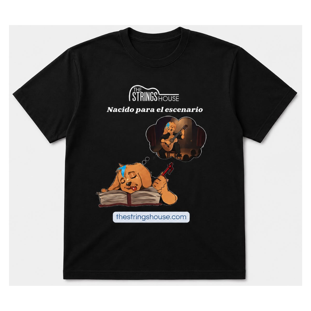 Playera "Nacido para el escenario"