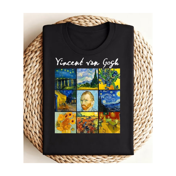 Playera Diseño "Vincent Van Gogh"