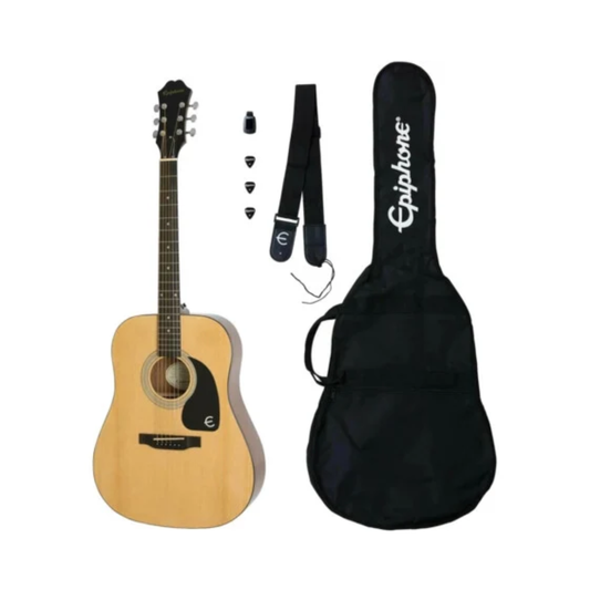 Paquete Guitarra Acústica Epiphone Songmaker (DR100)