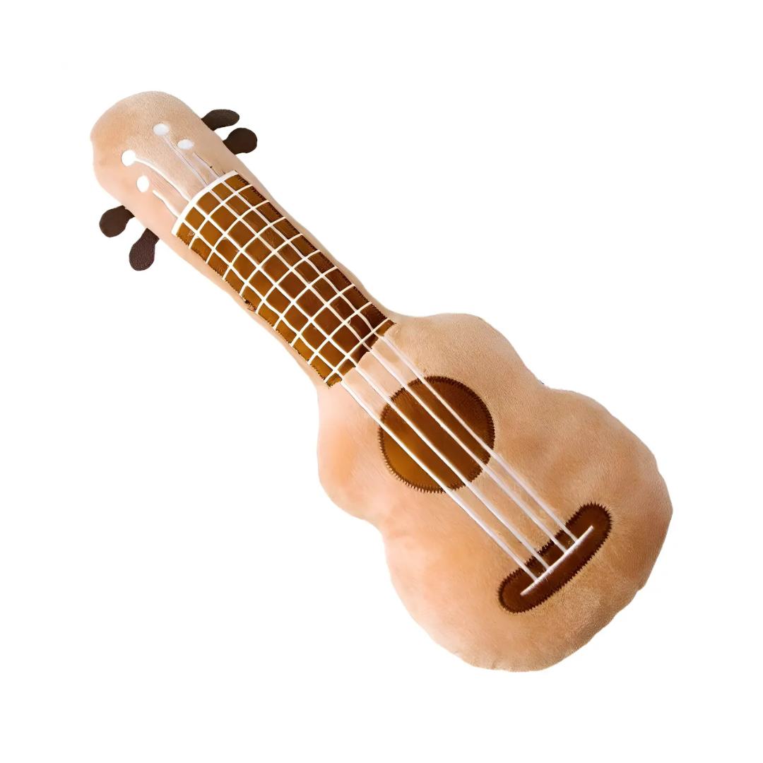 Peluche Cojín con Forma de Guitarra o Ukelele