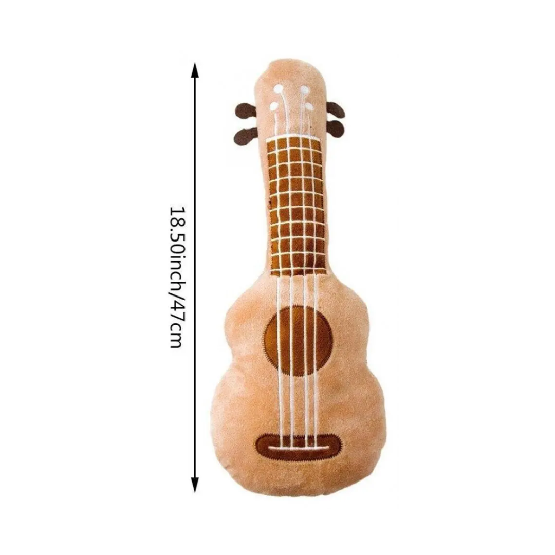 Peluche Cojín con Forma de Guitarra o Ukelele