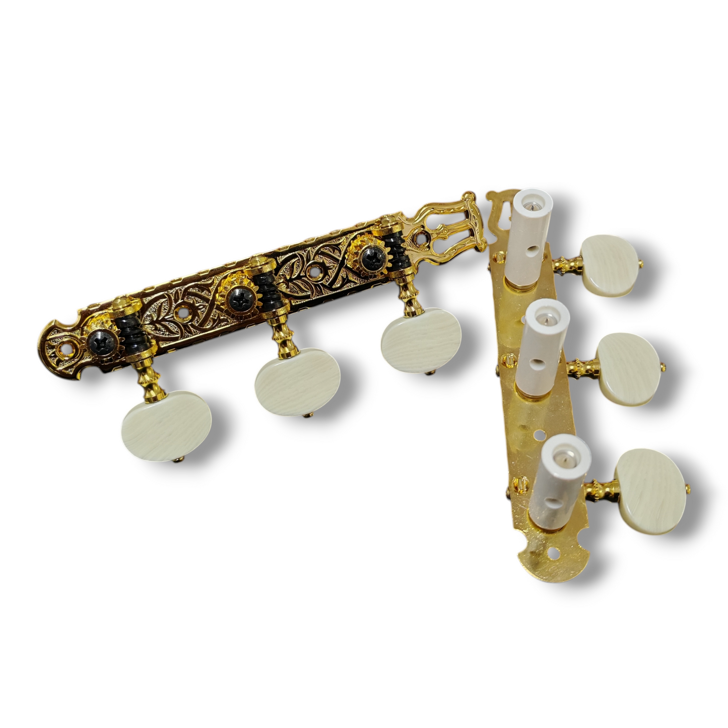 Gotoh 35G16002M Maquinaria Dorada Con Lira Para Guitarra Clásica Gold 1:14
