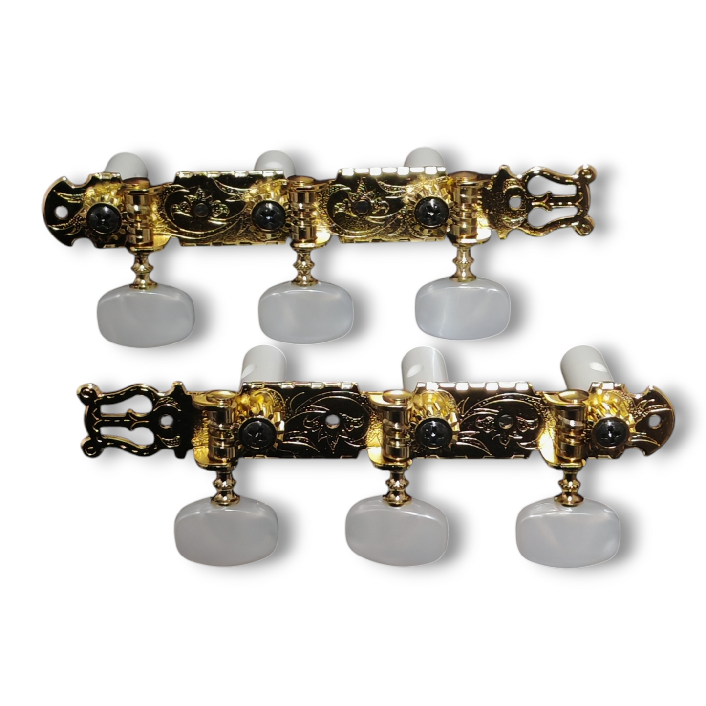 Gotoh 35G16002M Maquinaria Dorada Con Lira Para Guitarra Clásica Gold 1:14