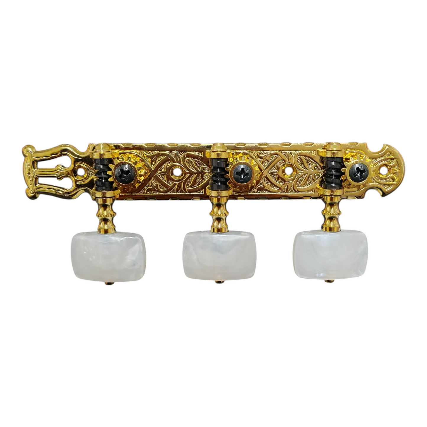 Gotoh 35G1600EW Maquinaria Dorada Con Lira Para Guitarra Clásica Gold 1:14
