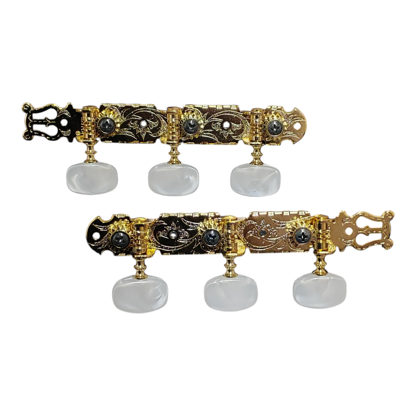 Gotoh 35P450FG Maquinaria Para Guitarra Acústica Cuerdas de Metal Dorada Flash Gold 1:14