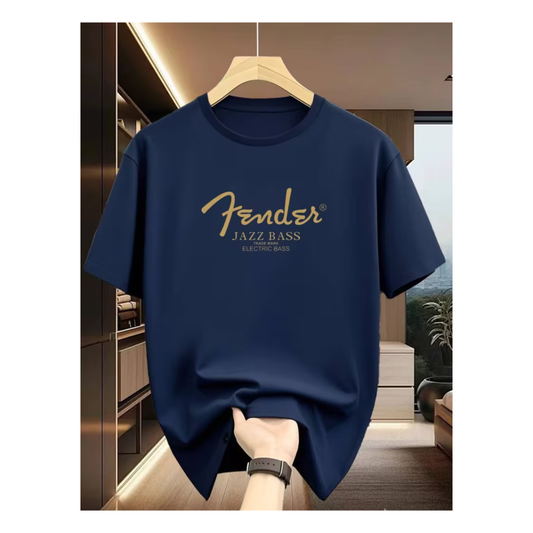 Playera Fender Jazz Bass Azul Marino