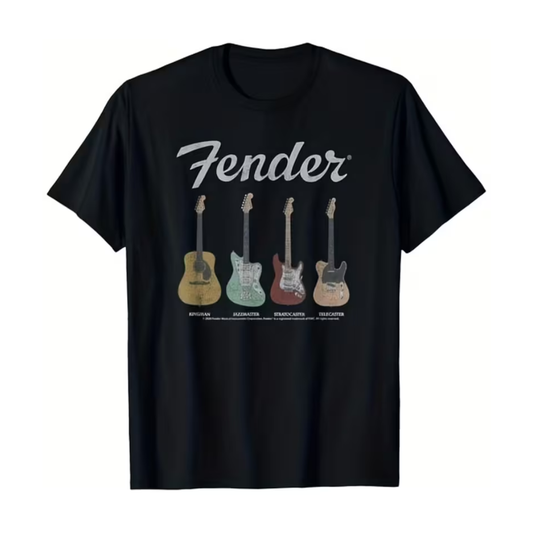 Playera Guitarras Fender