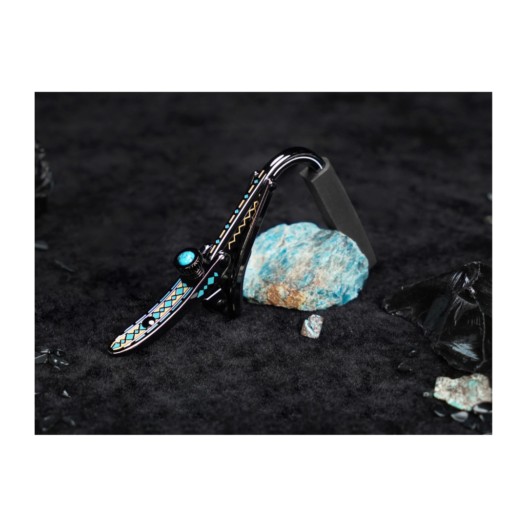 Capo Para Guitarra Clásica Nylon Shubb C2d Blue Diamond