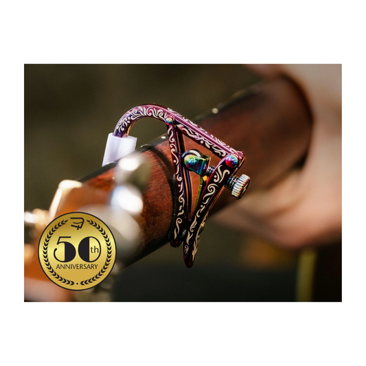 Capo Para Guitarra Clásica Nylon Shubb C2vs Violet Sky