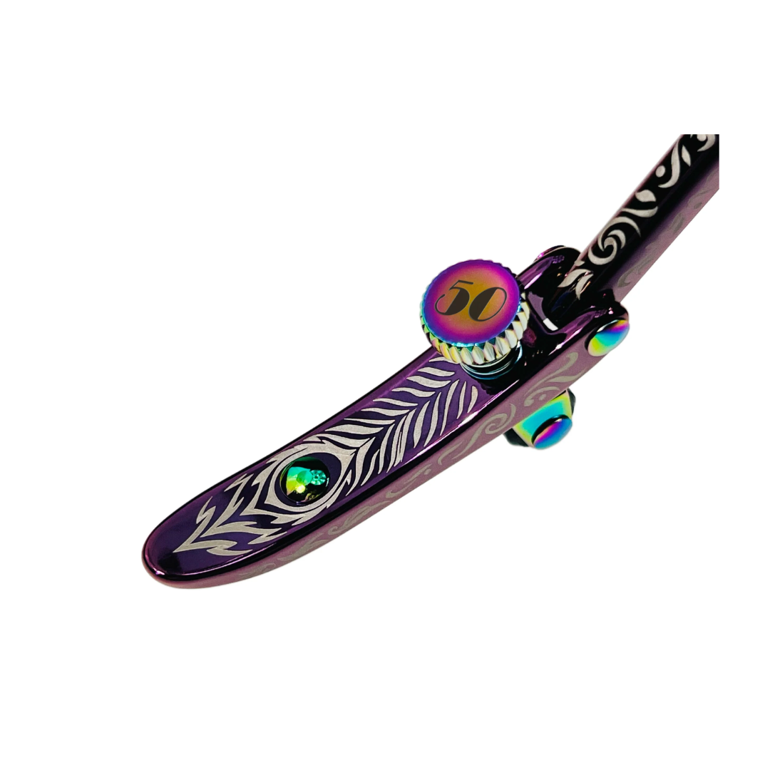 Capo Para Guitarra Clásica Nylon Shubb C2vs Violet Sky