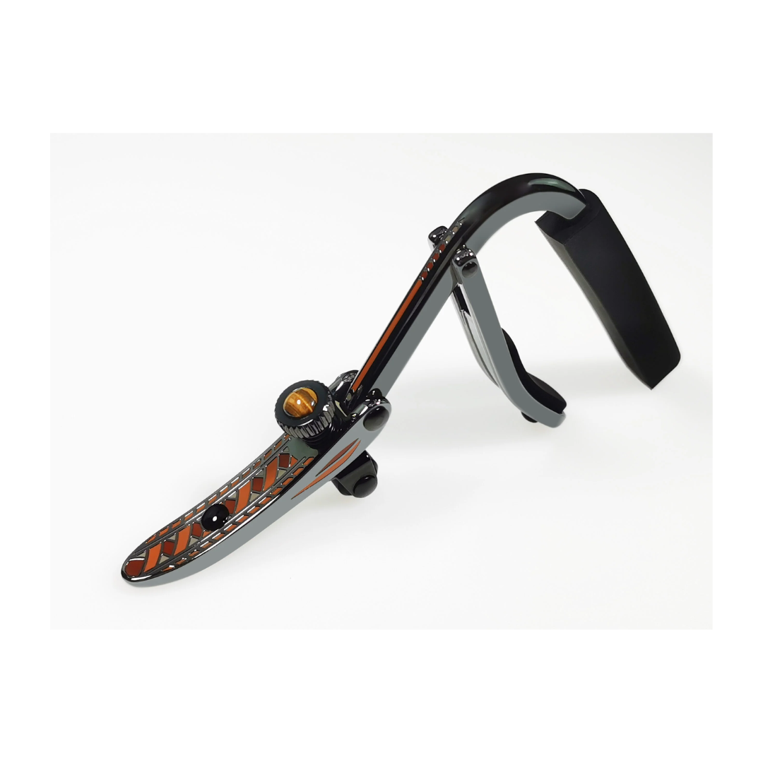 Capo Para Guitarra Clásica Nylon Shubb C2z Rosette