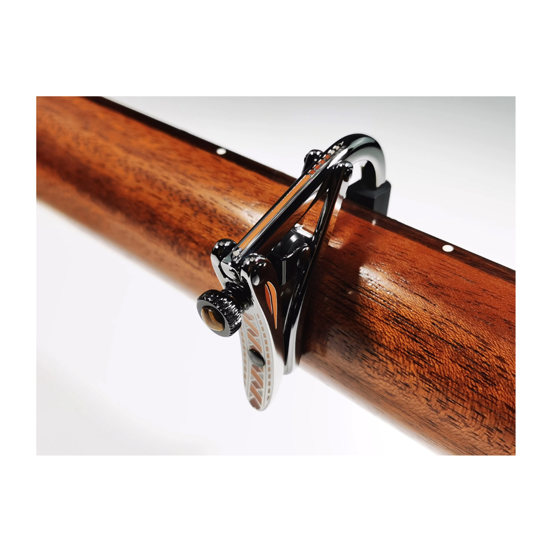 Capo Para Guitarra Clásica Nylon Shubb C2z Rosette