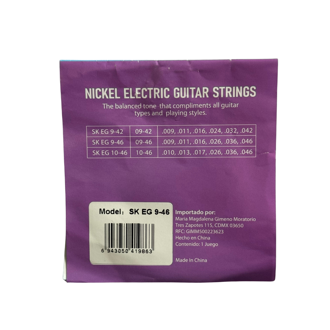 Cuerdas Spectral Klass Guitarra Eléctrica Nickel 09/46