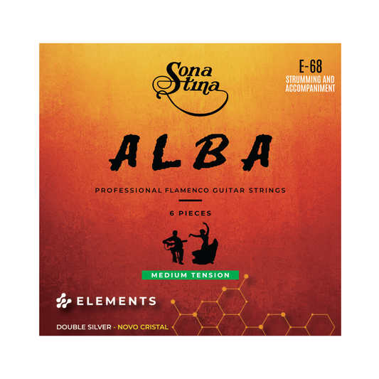 Sonatina Alba Cuerdas Para Flamenco E-68