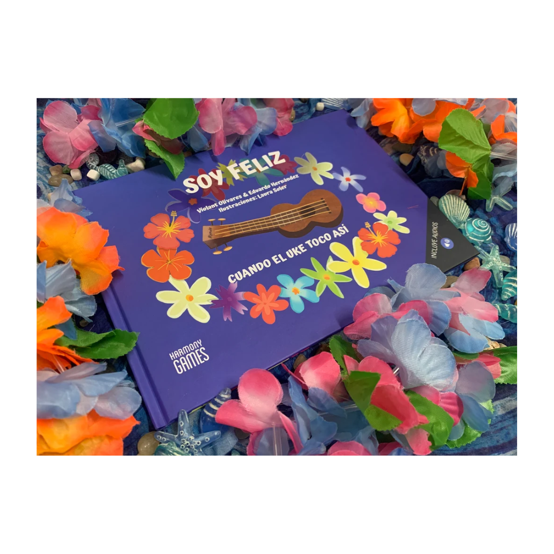 Libro "Soy Feliz Cuando el Uke Toco Así" de Ukelelé Ukelelá