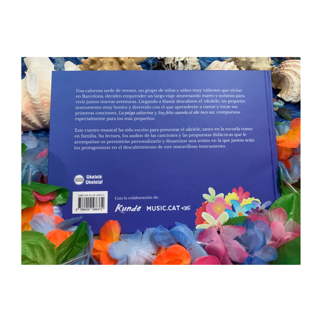 Libro "Soy Feliz Cuando el Uke Toco Así" de Ukelelé Ukelelá