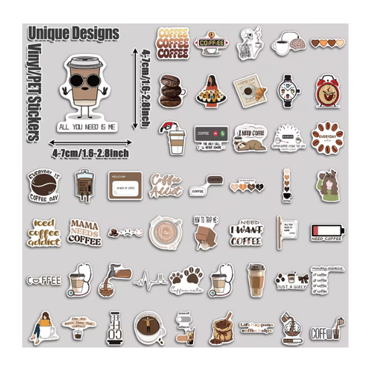 Sticker Diseños Coffee Lover