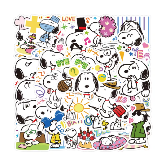 Sticker Diseños Snoopy
