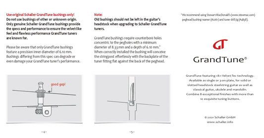 Maquinaria Schaller Grandtune Lyra Negro 1062
