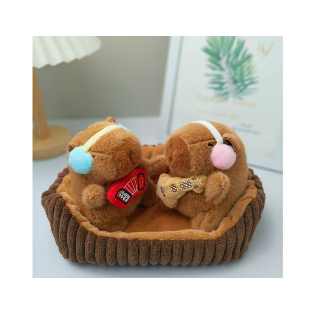 Sillón de Peluche Mini Para Capibaras