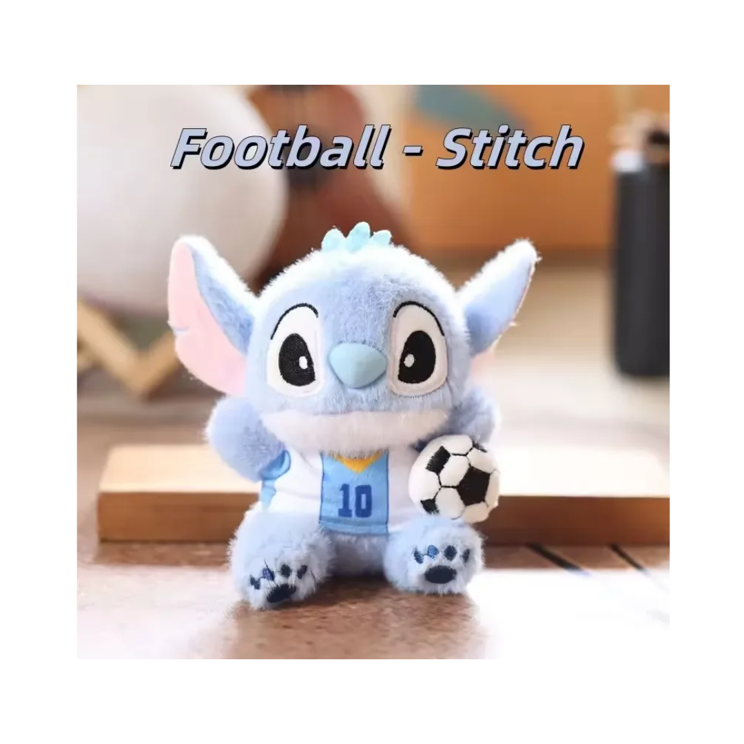 Stitch Futbolista Argentina Messi Mini Peluche Llavero