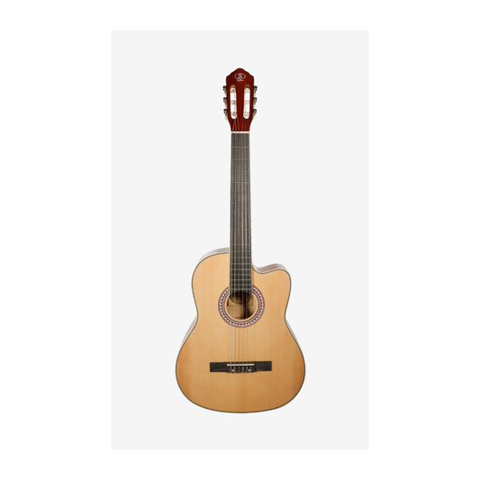 Guitarra Clásica Natural con Corte Symphonic EC3920C N