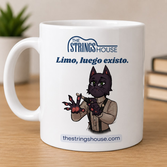 Taza "Limo, luego existo"