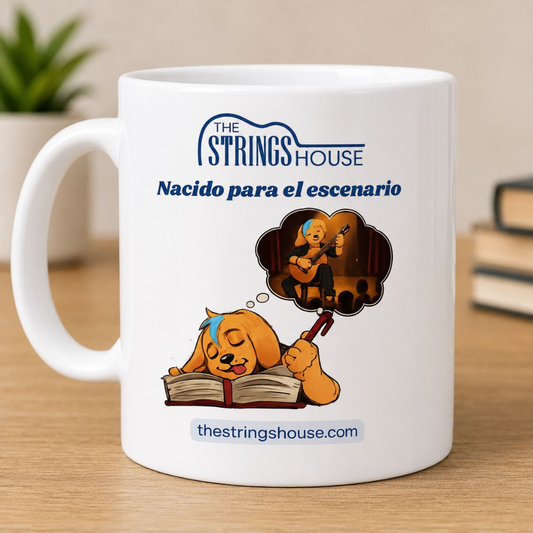 Taza "Nacido para el escenario"