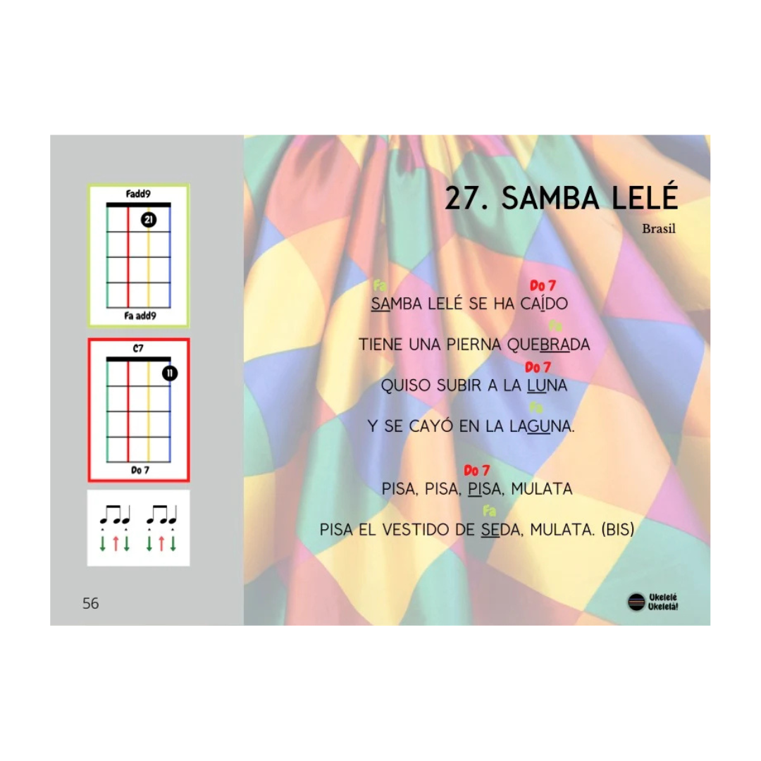 Libro "Ukelele Para Pequeñas Manos" de Ukelelé Ukelelá