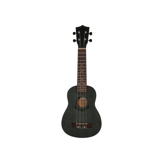 Ukelele Soprano Acústico La Sevillana Negro SVUKE-50S