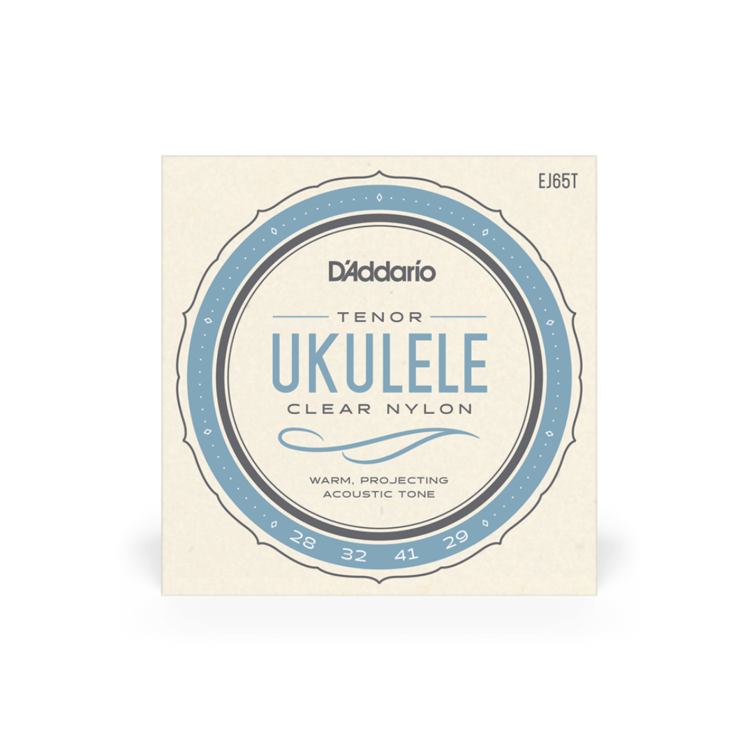 Cuerdas Para Ukulele Tenor Daddario Nylon Claro EJ65T
