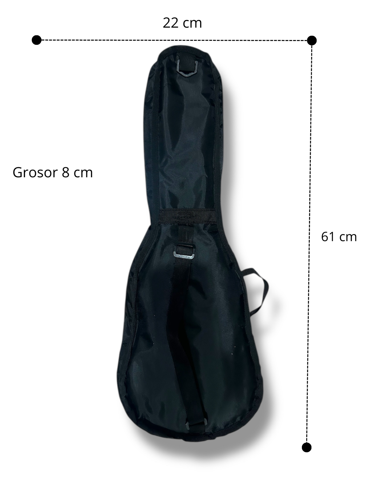 Funda Para Ukelele Concierto 22 × 8 × 61 cm