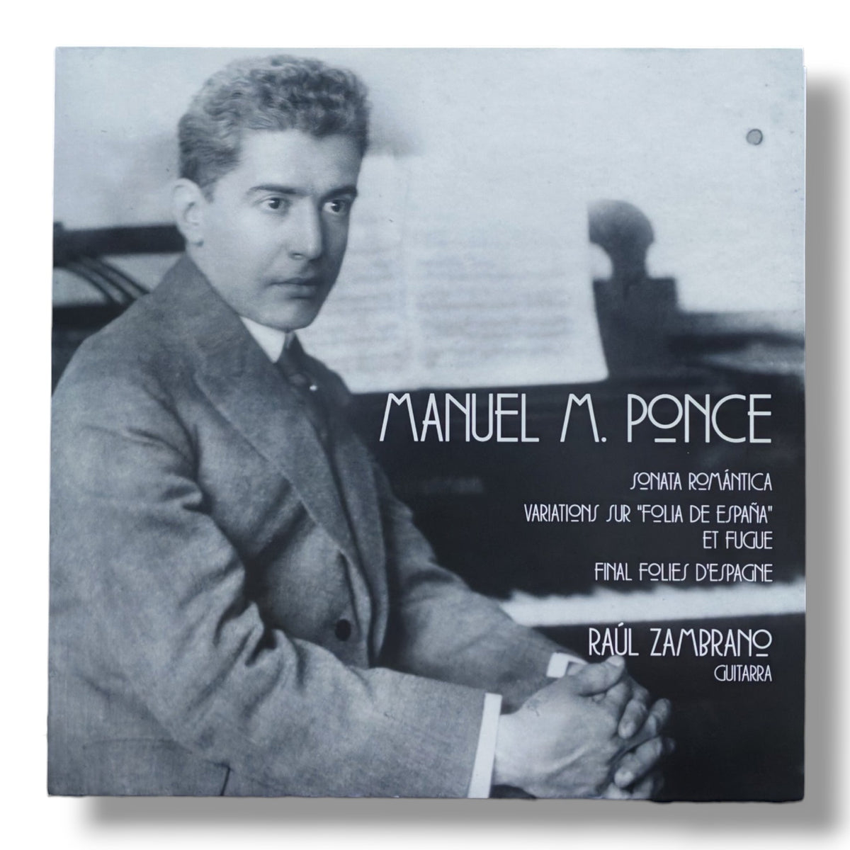 Disco de Vinilo Manuel M Ponce de Raúl Zambrano