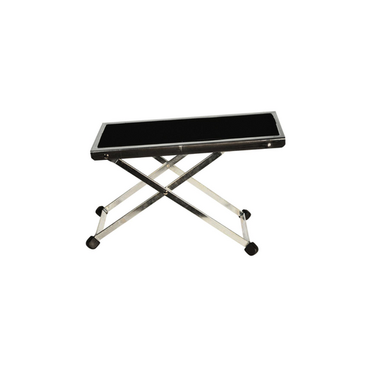 Soporte Banco Pie New Beat Para Guitarra FS-11E Color Plata