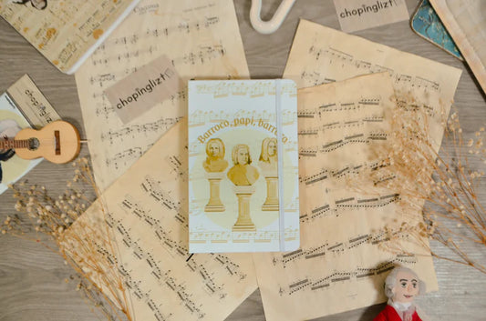 Libreta Barroco Pasta Gruesa