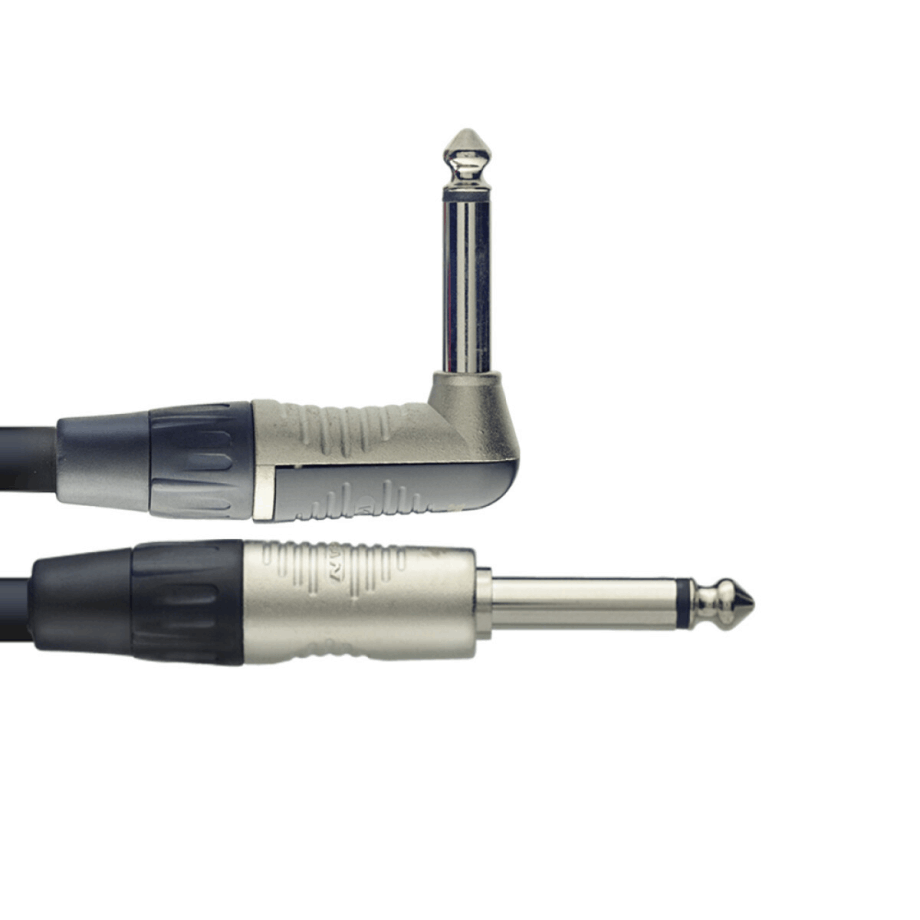 Cable profesional para instrumento Plug/Plug- Recto/En Ángulo 3 Metros NGC3PLR