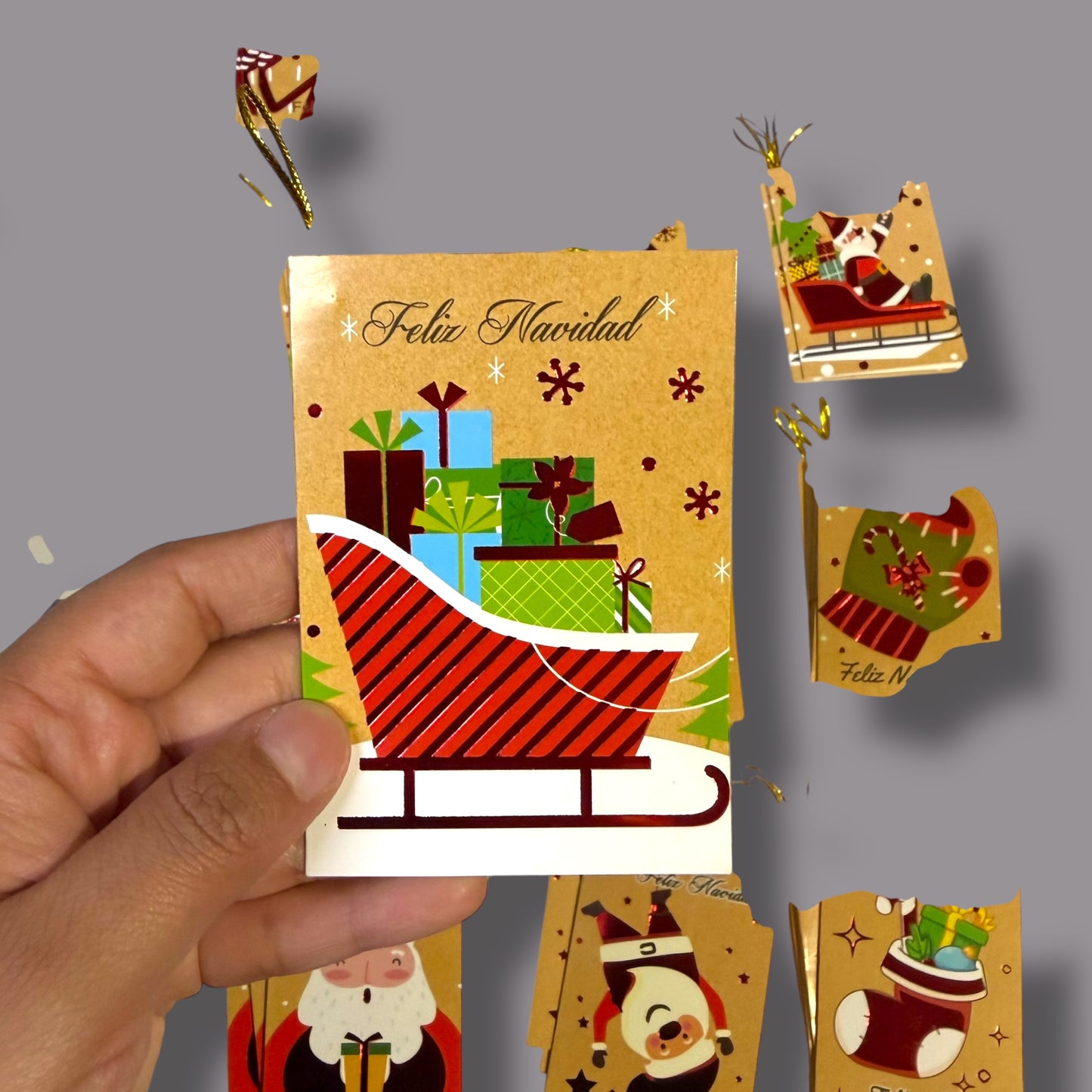 Mini-Tarjetas Para Regalo Personalizables Diseños Variados