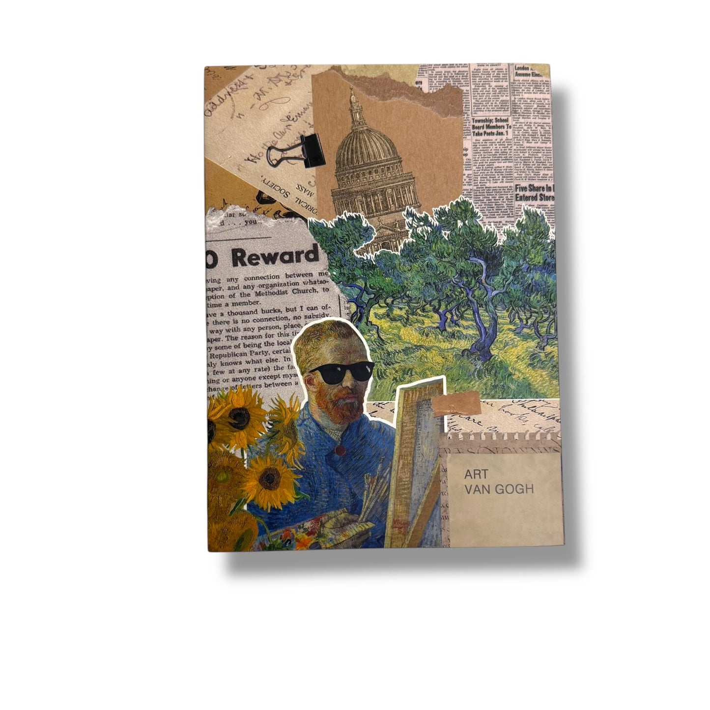 Cuaderno de Dibujo Hoja Gruesa Van Gogh Lentes