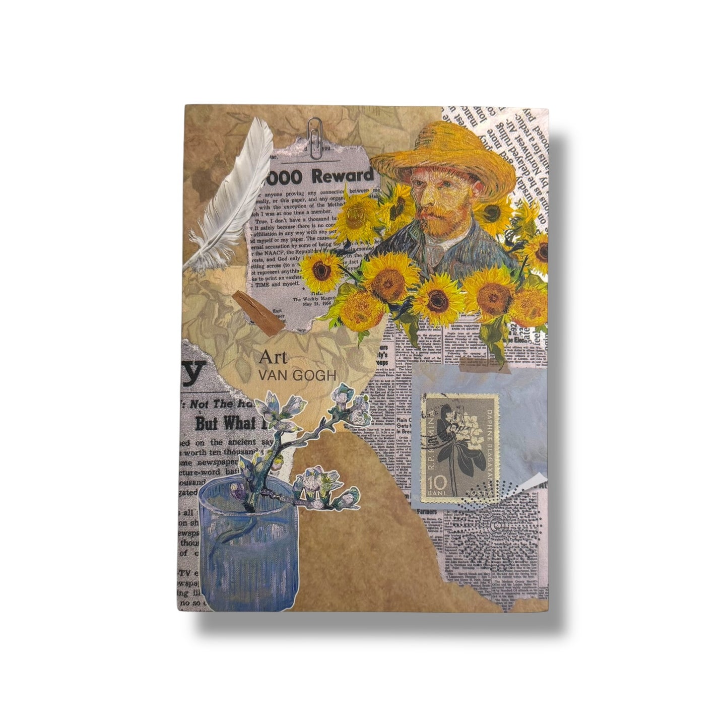 Cuaderno de Dibujo Hoja Gruesa Van Gogh Girasoles