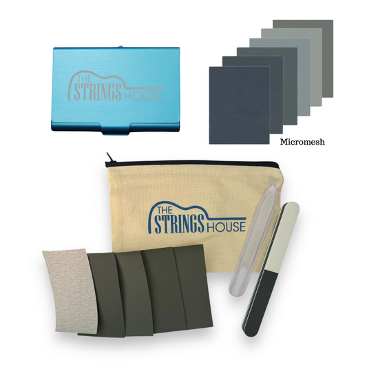 Kit Completo de Uñas Para Guitarrista The Strings House