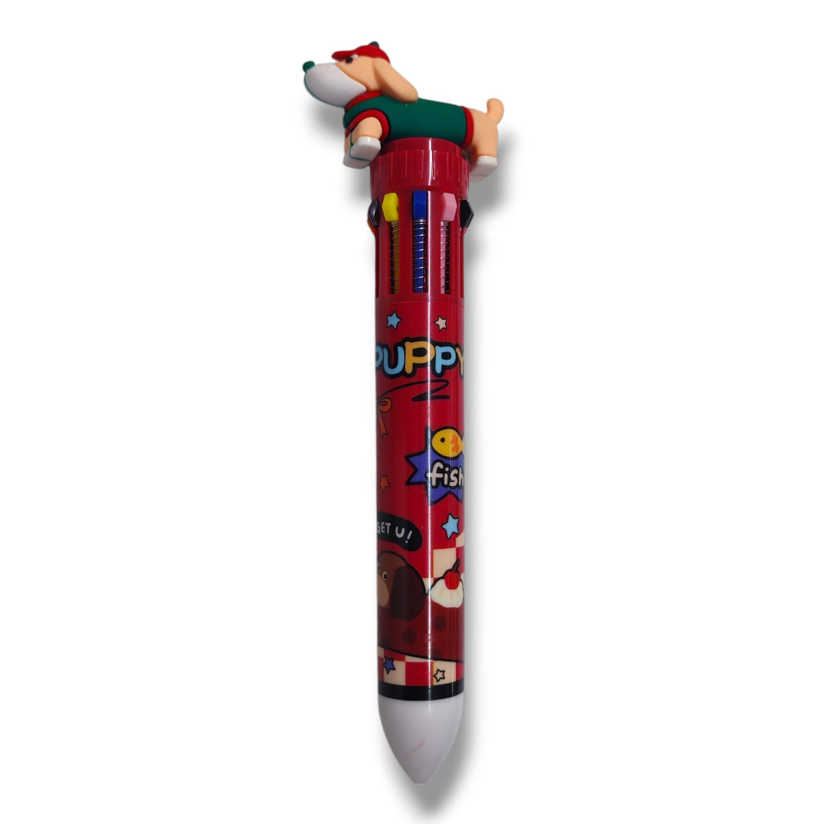 Lapicero Multicolor Perrito Salchicha 10 Colores