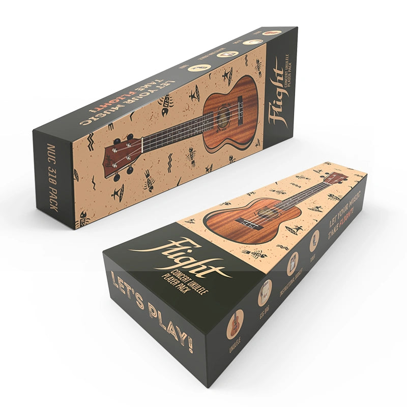 Ukelele Flight Concierto Pack NUC310-PACK